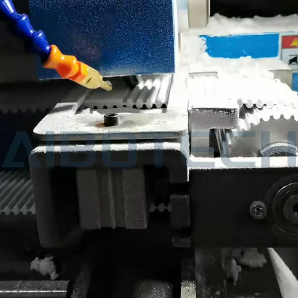 Air blowing and dust removal system