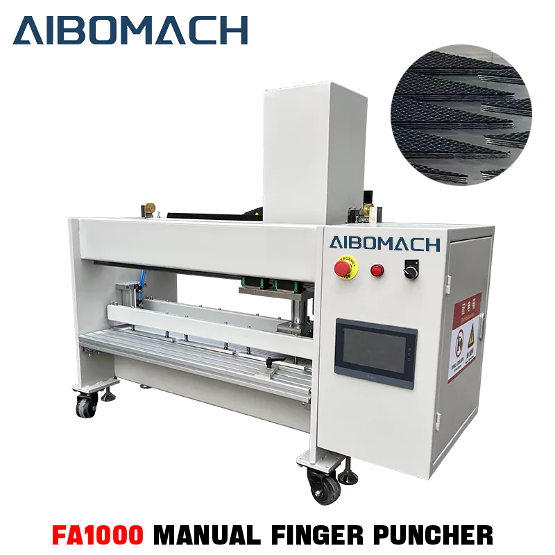 FA model Automatic Finger Punching Machine For Conveyor Belting