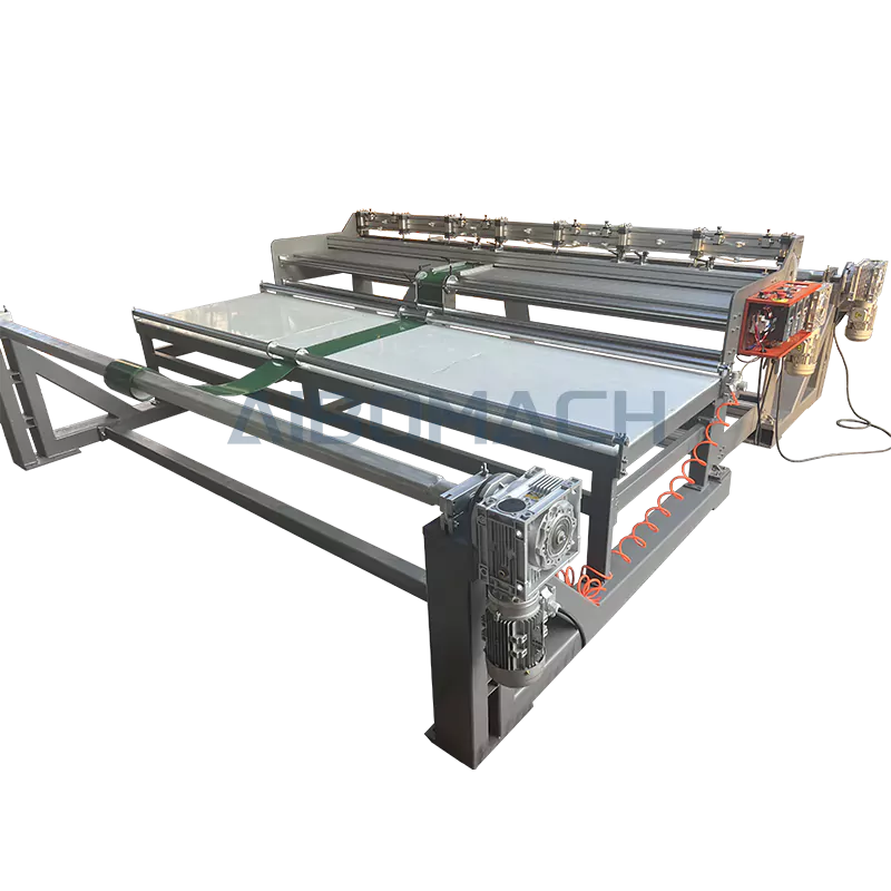 Cutting Machine with Winder and Rewinder