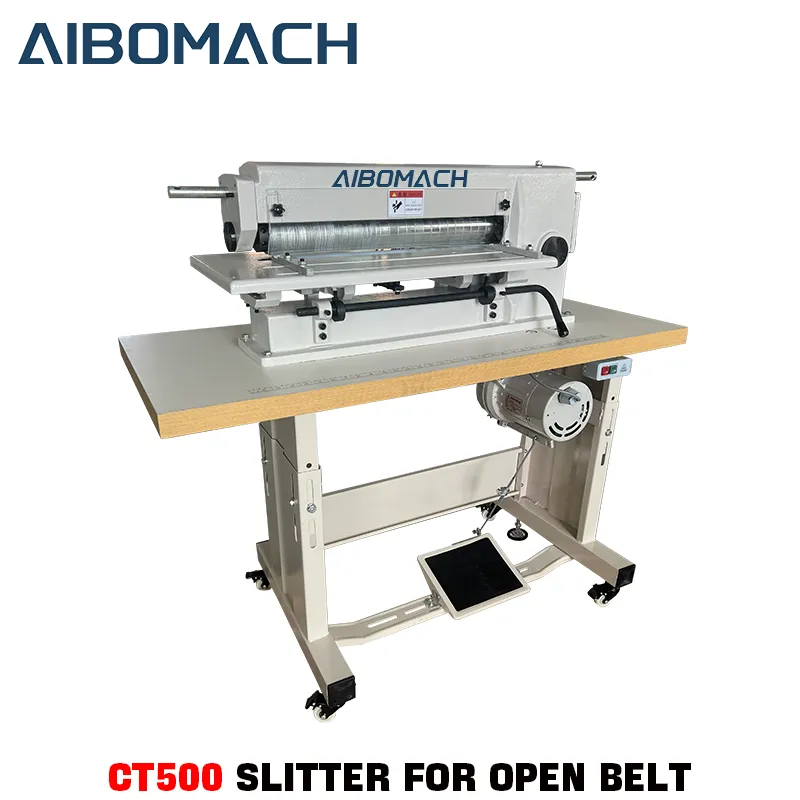 Open Belt Slitting Machine -- CT500 Mini